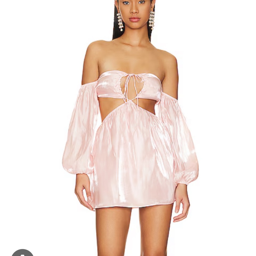 REVOLVE: More to Come Nadia Off Shoulder Dress